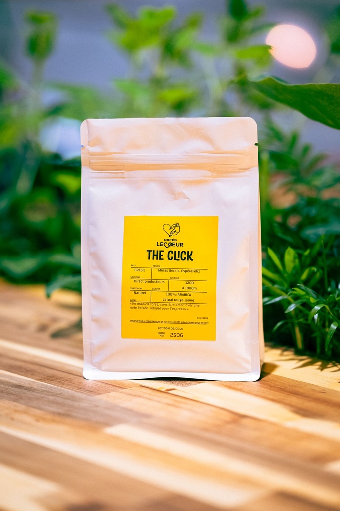 The Click - Café en grain du Brésil, gourmand et équilibré (Grain)