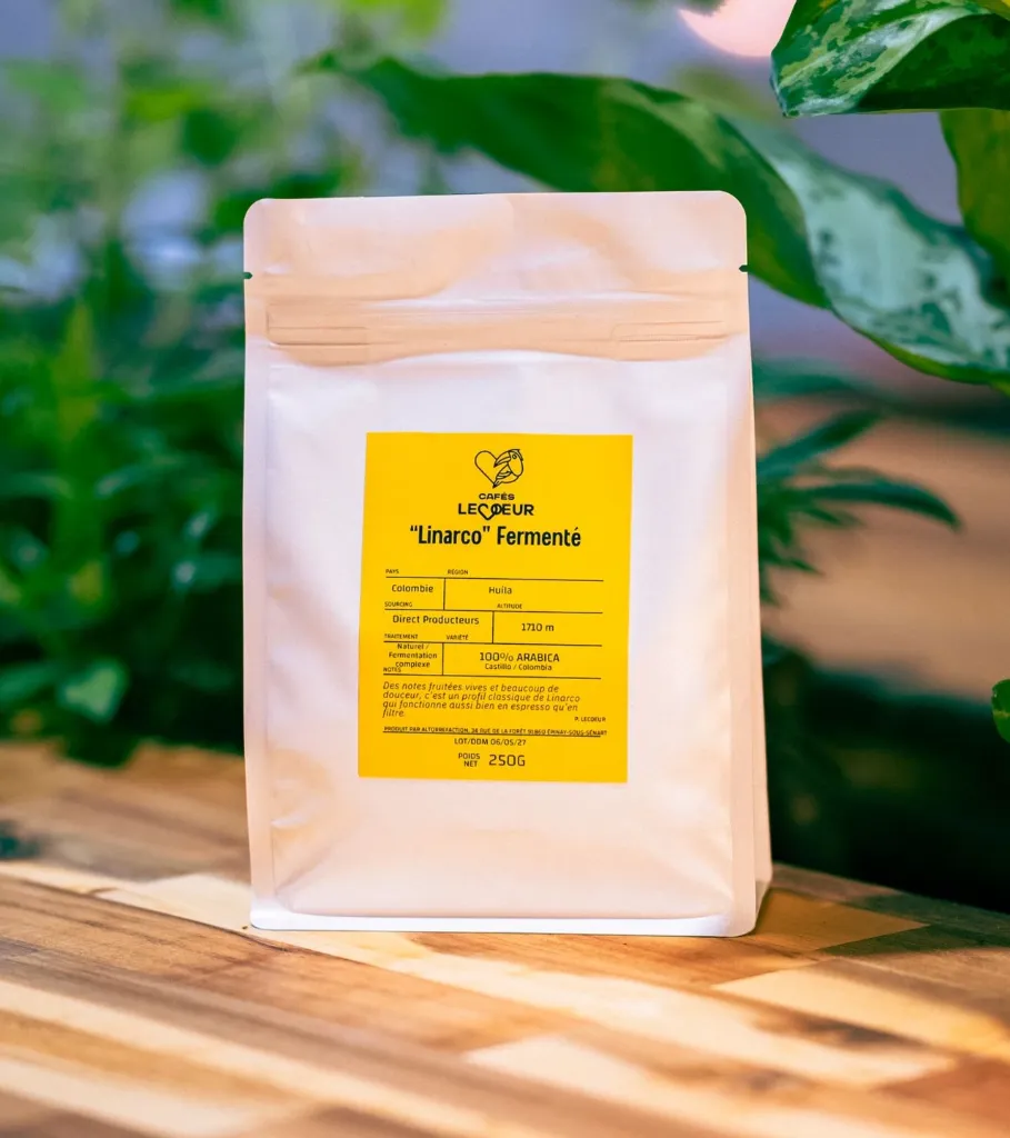 Linarco - Café en grain de Colombie, fermenté et complexe (Grain)
